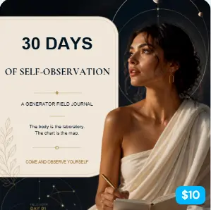 Generator: 30-Day Generator Experiment Journal cover